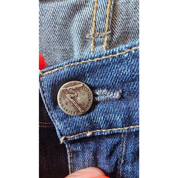 Citizen of Humanity Women's Blue Cotton Regular Fit Denim Jeans Pant Size 27 - Picture 9 of 9